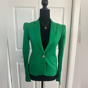 Zara green blazer